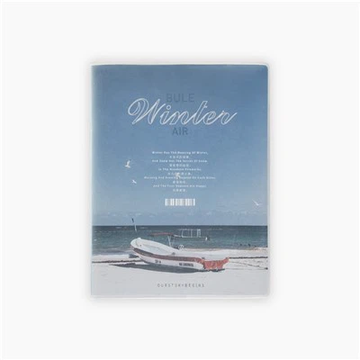 Plastična bilježnica Blue Tide