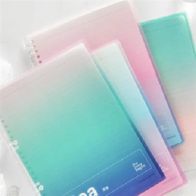 Gradient Colors Loose-Leaf Coil Notebook